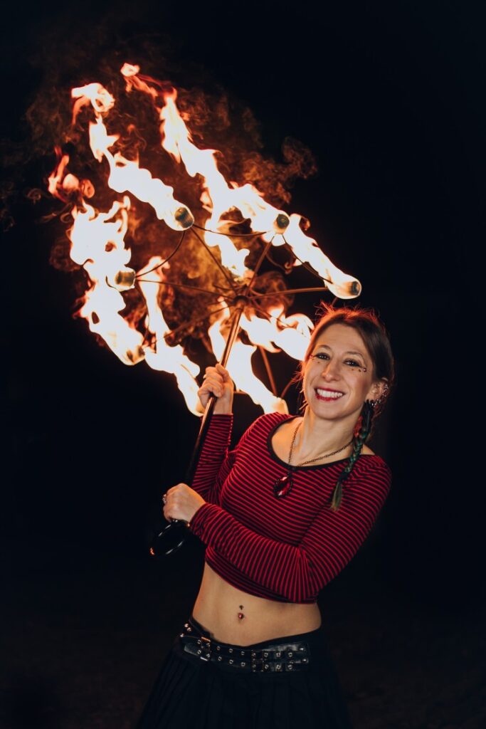 Msblaze9wik Fire Parasol